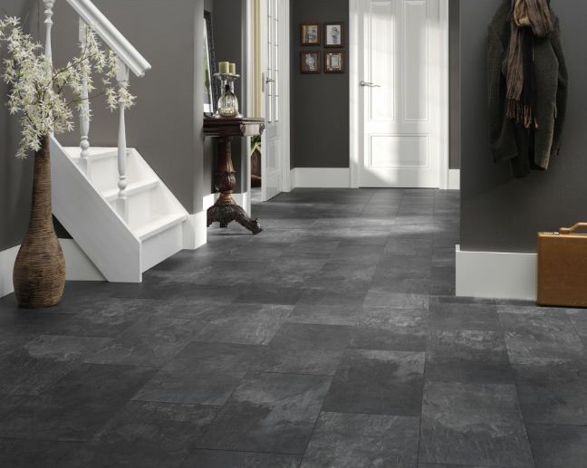 Black-Ceramic-Tile-Flooring Black-Ceramic-Tile-Flooring