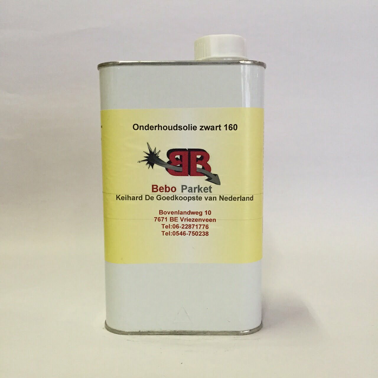 Onderhoudsolie zwart