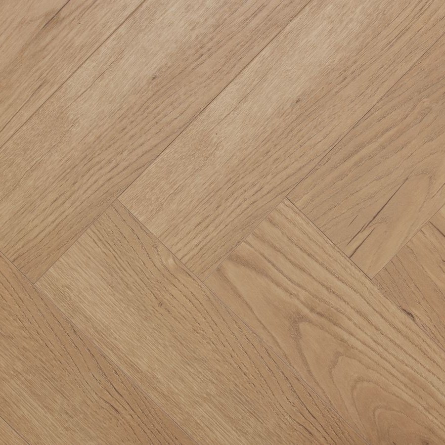 Tijdloos Licht Eiken PVC Visgraatvloer Topshot