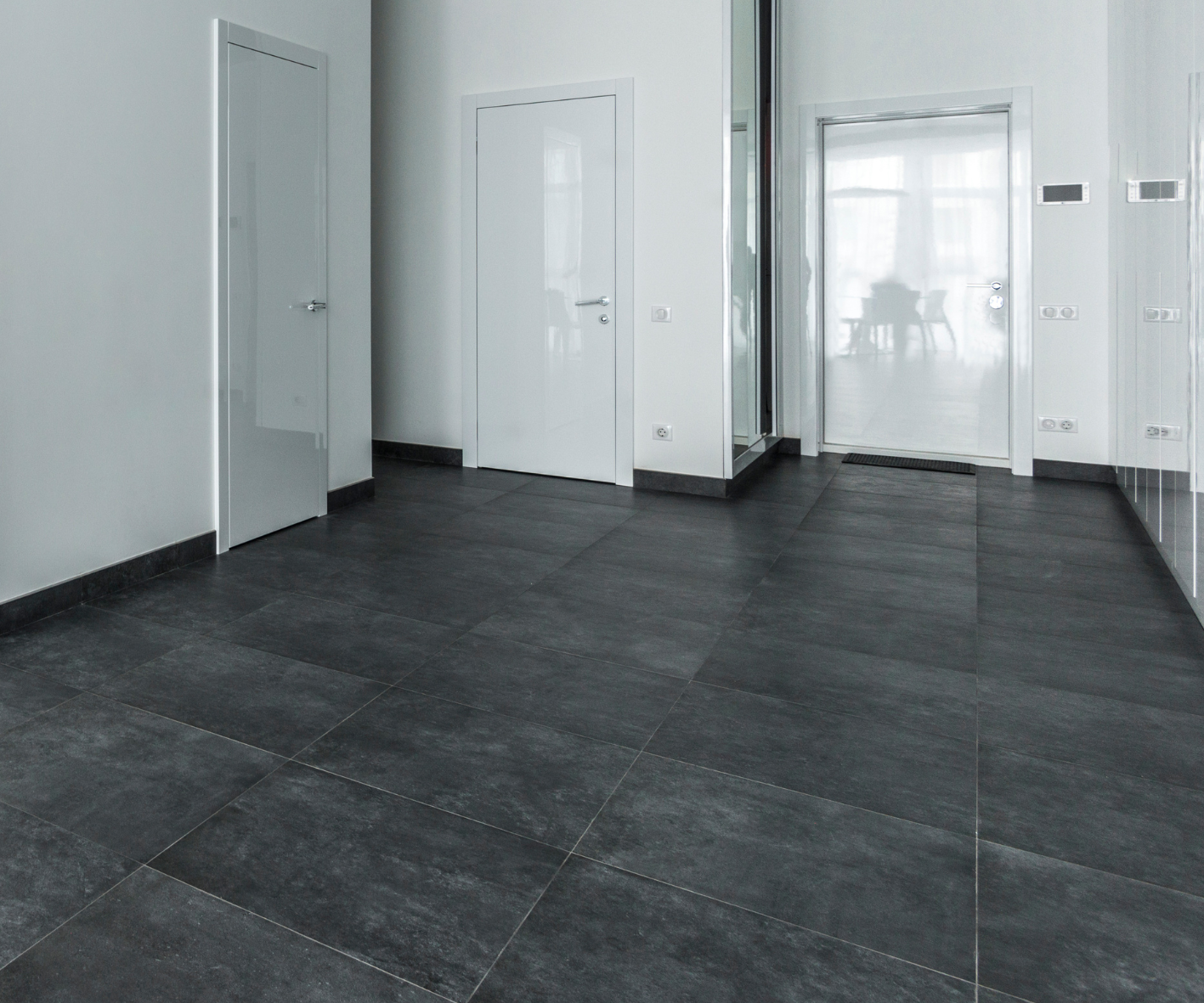 Antraciet keramische tegels