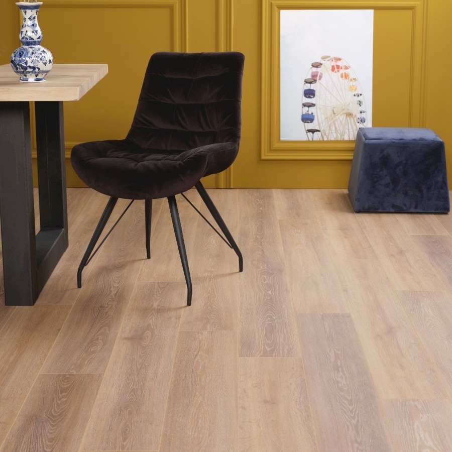 Licht eiken bruin PVC-vloer