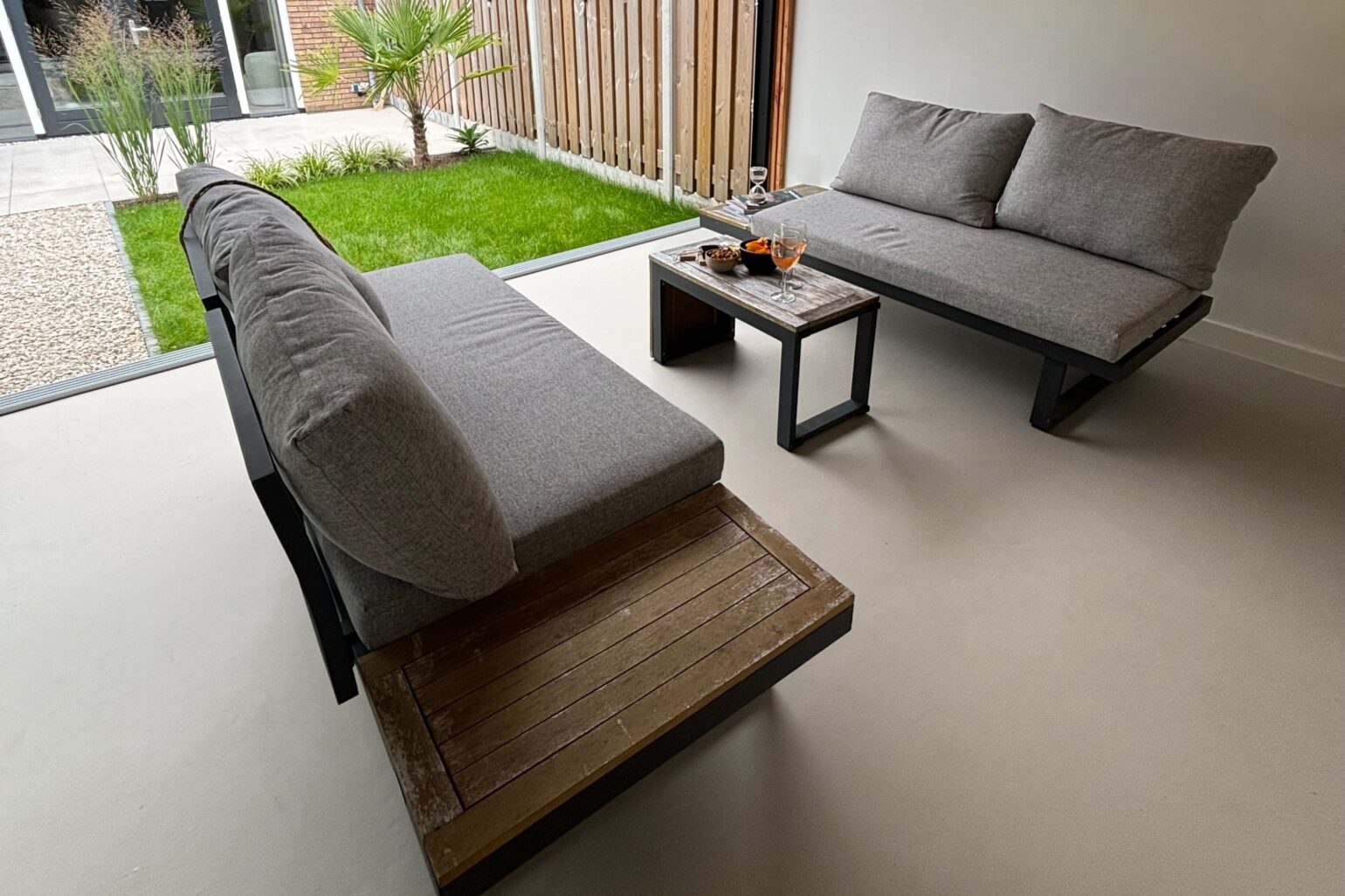 Gietvloer garage Gietvloer garage