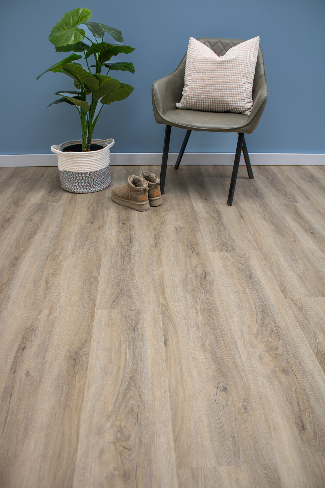 Robuust eiken plak-PVC Robuust eiken plak-PVC