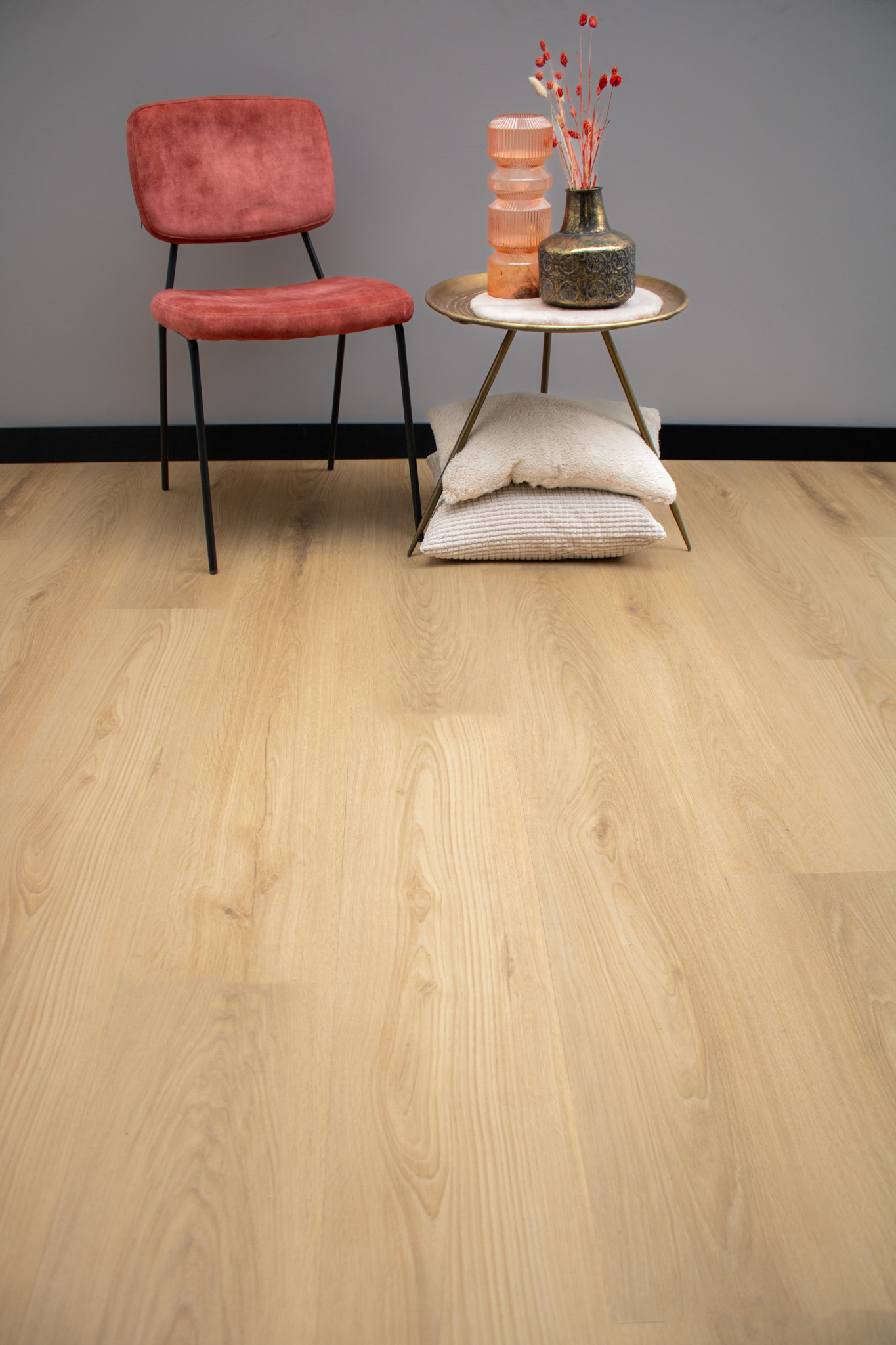 Natuurlijk eiken plak-PVC Natuurlijk eiken plak-PVC